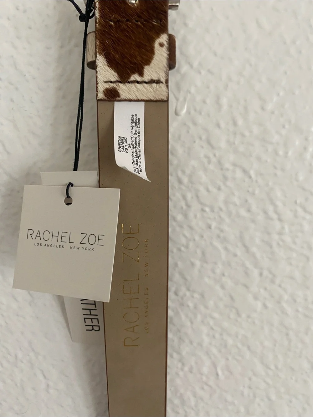 Small Woman’s Cow Fur Belt